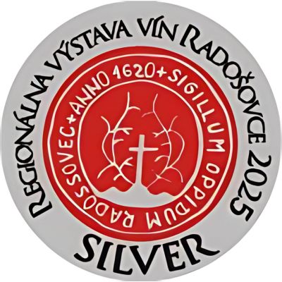 Výstava vín Radošovce 2025 - stříbrná medaile